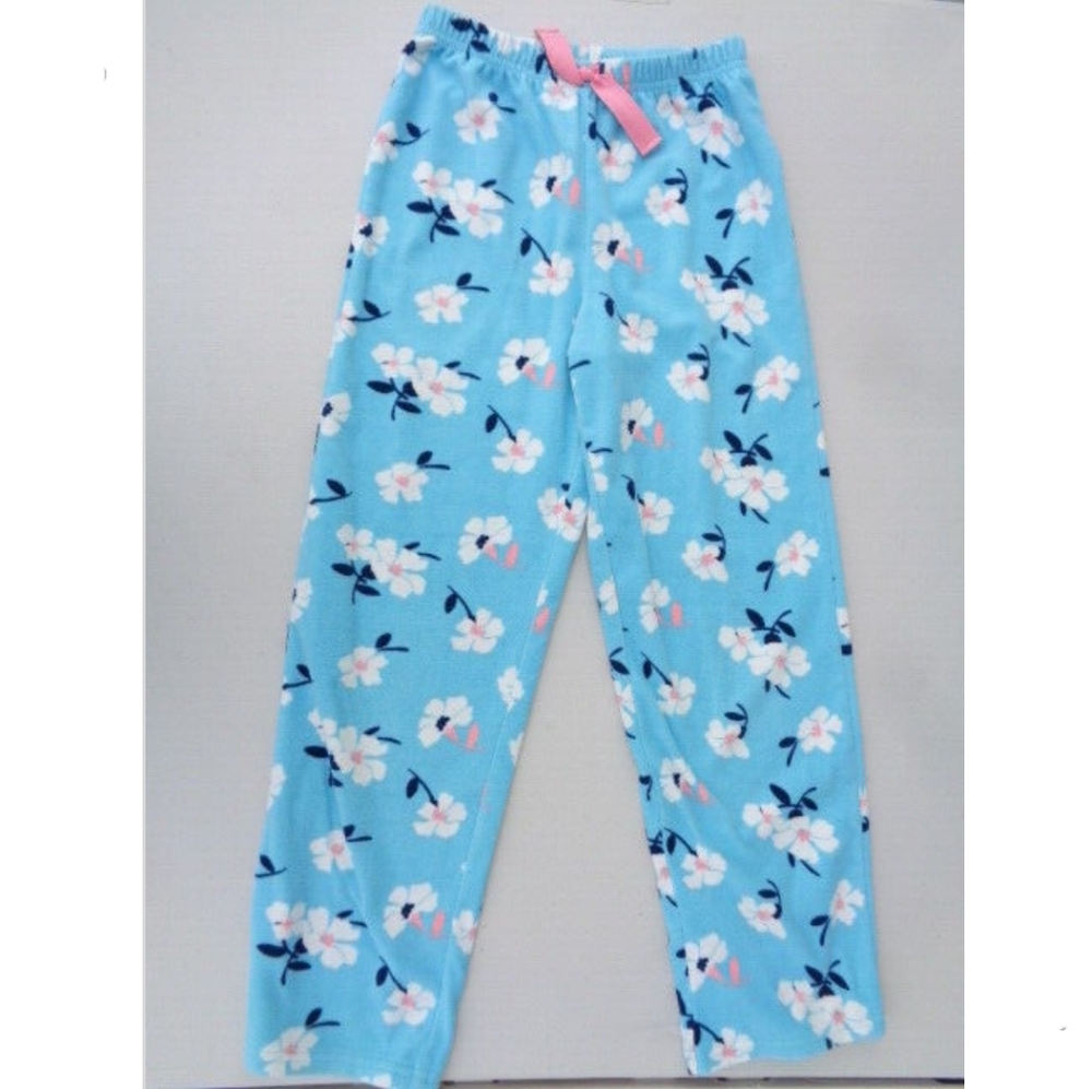 Kids Soft Fleece Pajama Pants Cozy Winter Lounge Sleepwear Kids Size 6 New